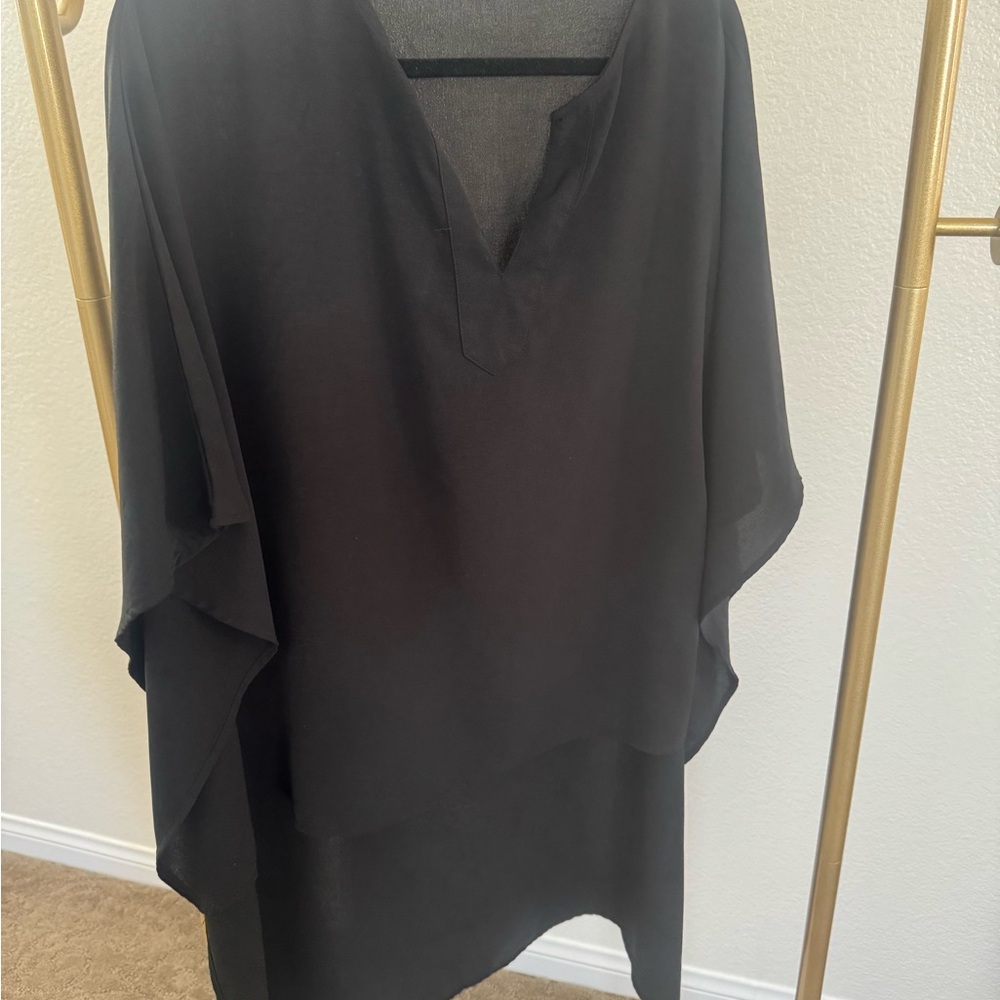 Elegant Black Women's Top